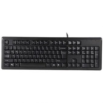 A4Tech KR-92 Wired Keyboard Black US Layout A4TKLA46007