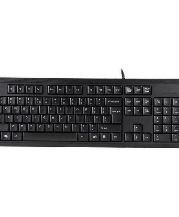 A4Tech KR-92 Wired Keyboard Black US Layout A4TKLA46007