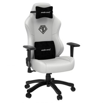 AndaSeat Phantom 3 Large Ergonomic Gaming Chair White AD18Y-06-W-PV