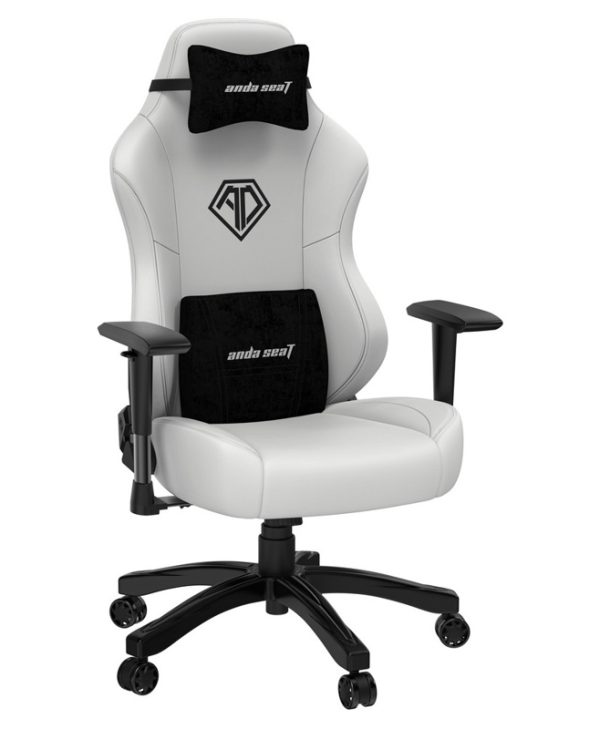 AndaSeat Phantom 3 Large Ergonomic Gaming Chair White AD18Y-06-W-PV