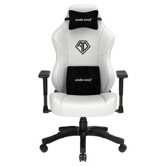 AndaSeat Phantom 3 Large Ergonomic Gaming Chair White AD18Y-06-W-PV - Image 2