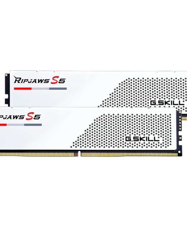 G.Skill Ripjaws S5 32GB (2x16GB) 6000MHz DDR5 White F5-6000J3040F16GX2-RS5W