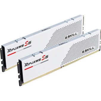 G.Skill Ripjaws S5 32GB (2x16GB) 6000MHz DDR5 White F5-6000J3040F16GX2-RS5W - Image 2