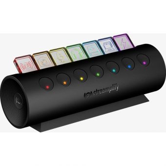 Streamplify HUB CTRL 7 RGB 7-Port USB 3.0 Hub With PD Black TVSP-005