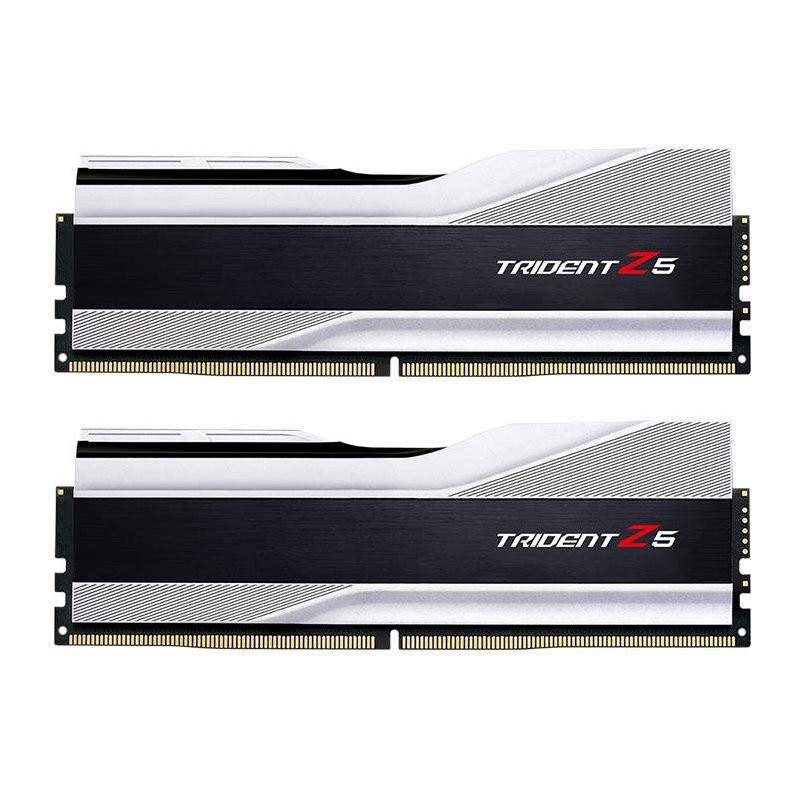 1 G.Skill Trident Z5 32GB (2 x 16GB) 6000MHz DDR5 Sliver F5-6000J3040F16GX2-TZ5S - Image 1