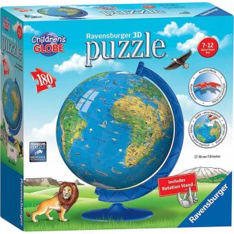 Ravensburger 3D Puzzle: Children's World Globe 180pcs 12338