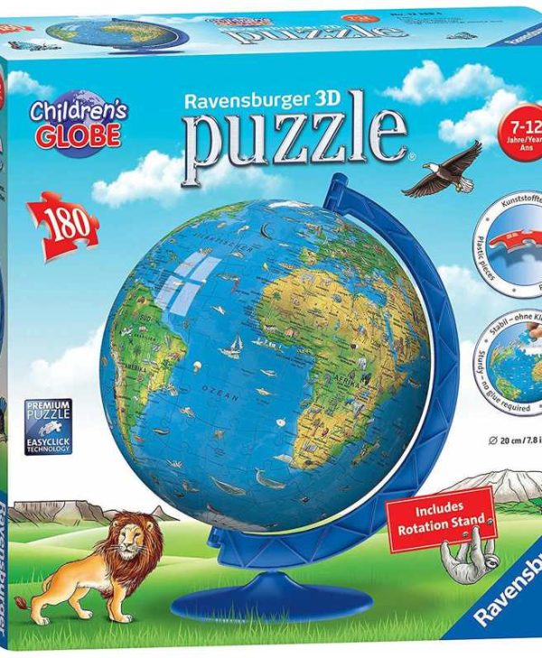 Ravensburger 3D Puzzle: Children's World Globe 180pcs 12338