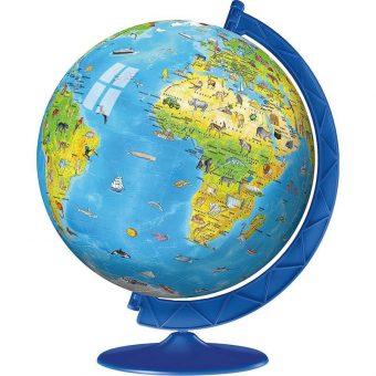 Ravensburger 3D Puzzle: Children's World Globe 180pcs 12338 - Image 2