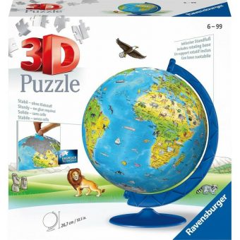 Ravensburger 3D Puzzle: Children's World Globe 180pcs 12338 - Image 3