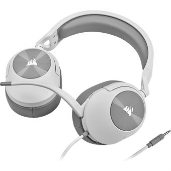 Corsair HS55 Wired Gaming Headset White CA-9011261-EU - Image 3