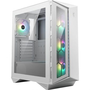MSI MPG Gungnir 110R Midi Tower Tempered Glass White 306-7G10W21-W57 - Image 4