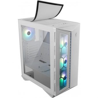 MSI MPG Gungnir 110R Midi Tower Tempered Glass White 306-7G10W21-W57 - Image 11