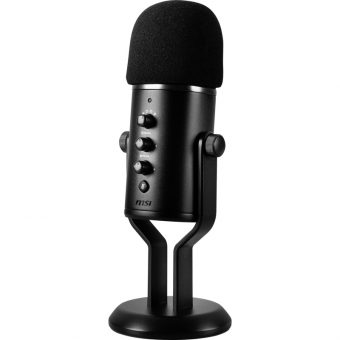 MSI Immerse GV60 Wired Streaming Cardioid Microphone Black OS3-XXXX002-000
