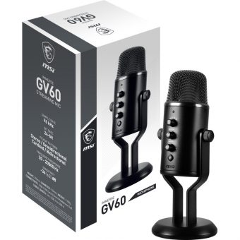 MSI Immerse GV60 Wired Streaming Cardioid Microphone Black OS3-XXXX002-000 - Image 11