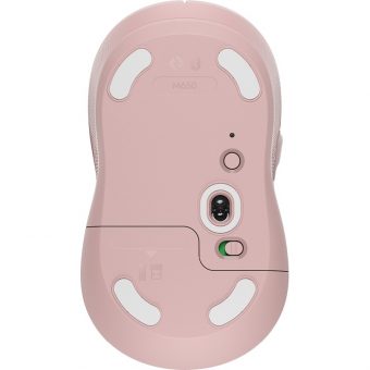 Logitech Signature M650 Medium Wireless Mouse Rose 910-006254 - Image 5