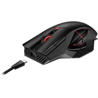 Asus ROG Spatha X Wireless Gaming Mouse Black 90MP0220-BMUA00 - Image 4