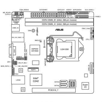 Asus P12R-I /ASMB10 90SB0A70-M0UAY0 - Image 6