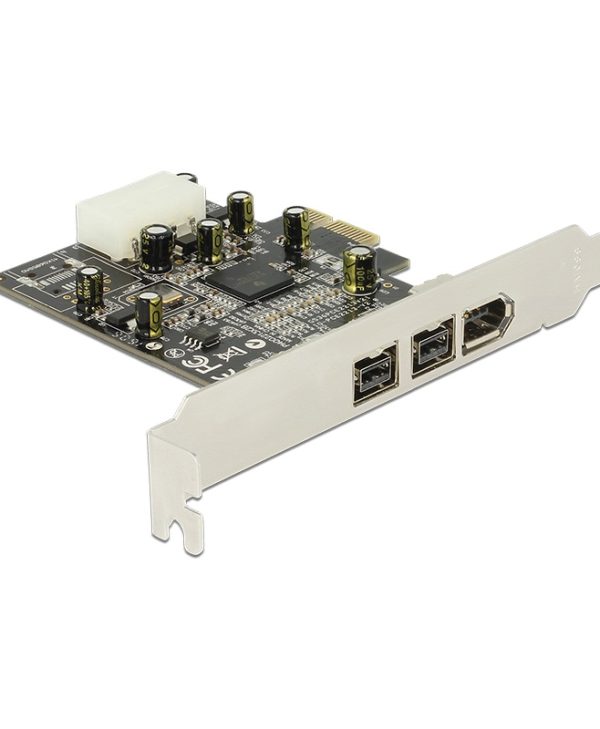 DeLock Adapter PCIe FireWire 800/400 Expansion Card 89153