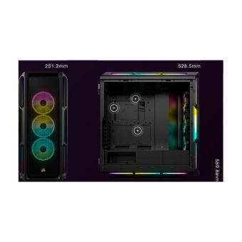 Corsair 5000T RGB Midi Tower Tempered Glass Black CC-9011230-WW - Image 11