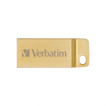 Verbatim Metal Executive 16GB USB 3.2 Gold 99104 - Image 2