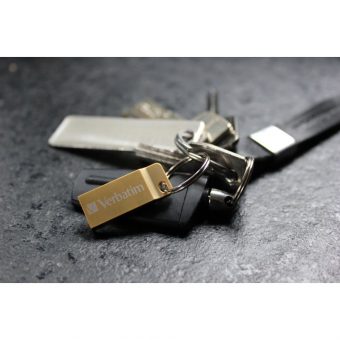 Verbatim Metal Executive 16GB USB 3.2 Gold 99104 - Image 4