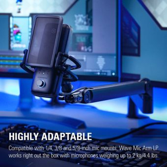 Elgato Wave Mic Arm LP Black 10AAN9901 - Image 12