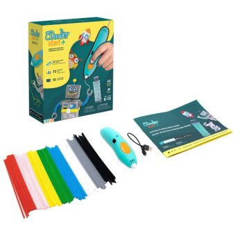 3Doodler SPLUS 3D Printing Pen 0.77mm Turquoise 817005023848 - Image 2