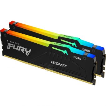 Kingston Fury RGB 64GB (2 x 32GB) 5200MHz DDR5 Black KF552C40BBAK2-64 - Image 3