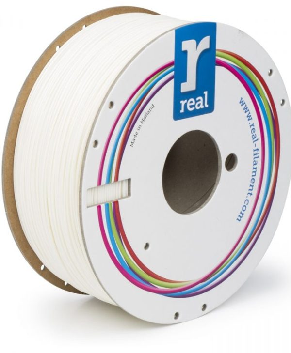 Real 3D Printer Filament ABS PLUS 1.75mm 1Kg White NLABSPLUSWHITE1000MM175