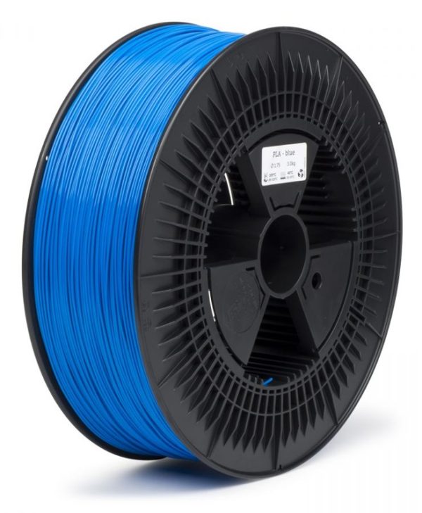[X] Real 3D Printer Filament PLA 1.75mm 3Kg Blue NLPLABLUE3000MM175 [X]
