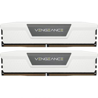 Corsair Vengeance 64GB (2 x 32GB) 5200MHz DDR5 White CMK64GX5M2B5200C40W