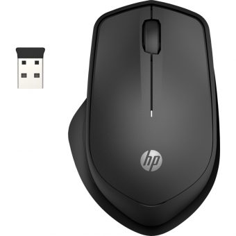 HP 280 Silent Wireless Mouse Black 19U64AA