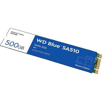Western Digital Blue SA510 500GB M.2 SATA III SSD WDS500G3B0B - Image 3