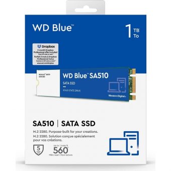Western Digital Blue SA510 1TB M.2 SATA III SSD WDS100T3B0B - Image 4
