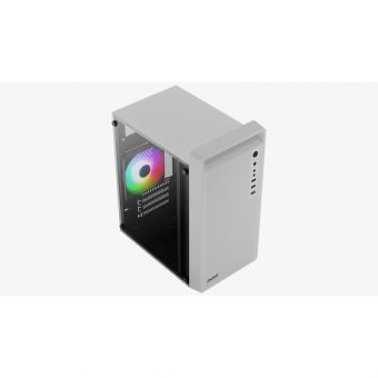 Aerocool CS-109 Mini Tower Tempered Glass White CS-109-G-WT-V1 - Image 11