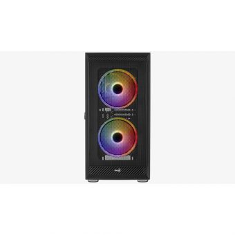 Aerocool Graphite Midi Tower Tempered Glass Black GRAPHITE-G-BK-V2 - Image 2