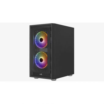 Aerocool Graphite Midi Tower Tempered Glass Black GRAPHITE-G-BK-V2 - Image 9