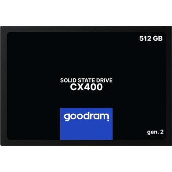 Goodram CX400 Gen2 512GB 2.5" SATA III SSD SSDPR-CX400-512-G2