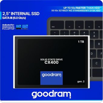 Goodram CX400 Gen2 1TB 2.5" SATA III SSD SSDPR-CX400-01T-G2 - Image 8