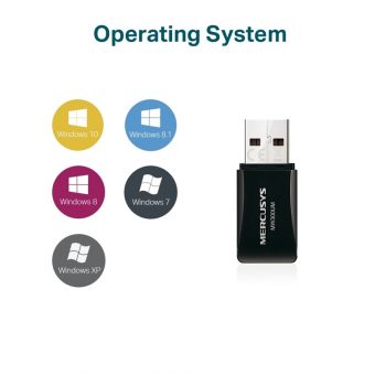 Mercusys N300 Wireless Mini USB Adapter MW300UM V3 - Image 3
