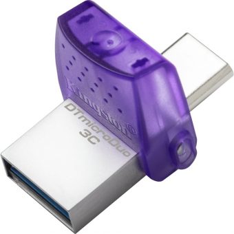 Kingston Data Traveler microDuo 3C G3 256GB USB-A/C 3.2 DTDUO3CG3/256GB - Image 2
