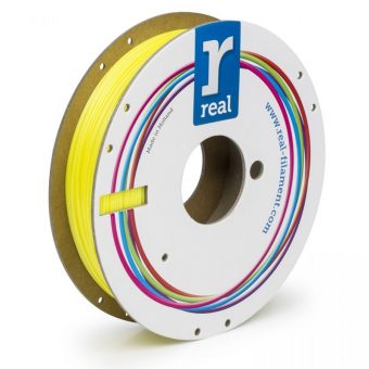 Real 3D Printer Filament PETG 2.855mm 0.5Kg Translucent Yellow NLPETGTYELLOW500MM285