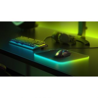 SteelSeries QcK Prism Cloth M Gaming Mousepad Black 63825 - Image 4