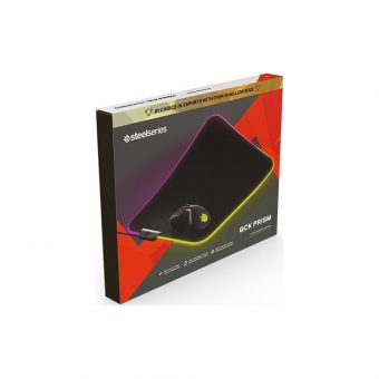 SteelSeries QcK Prism Cloth M Gaming Mousepad Black 63825 - Image 8