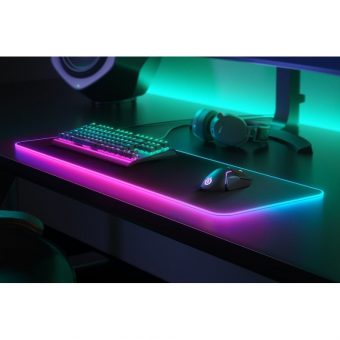 SteelSeries QcK Prism Cloth XL Gaming Mousepad Black 63826 - Image 4
