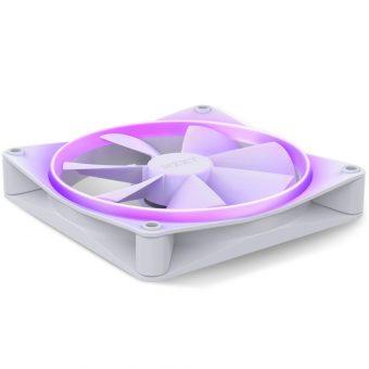 NZXT F120RGB 12cm 4-Pin PWM Case Fan White RF-R12SF-W1 - Image 4