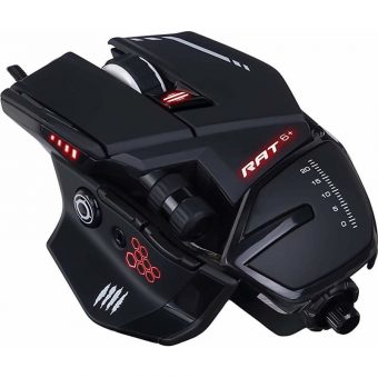 Mad Catz R.A.T. 6+ Wired Gaming Mouse Black MR04DCINBL000-0 - Image 2
