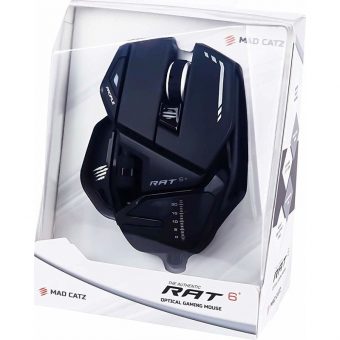 Mad Catz R.A.T. 6+ Wired Gaming Mouse Black MR04DCINBL000-0 - Image 6