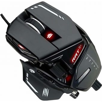 Mad Catz R.A.T. 8+ Wired Gaming Mouse Black MR05DCINBL000-0 - Image 2