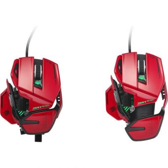 Mad Catz R.A.T. 8+ ADV Wired Gaming Mouse Red MR06DCINRD000-0 - Image 8